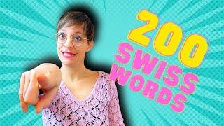 200 Swiss Words you need to know | Swiss German vs German