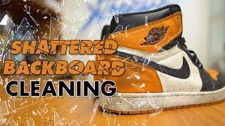 The best way to clean Air Jordan 1 Shattered Backboards