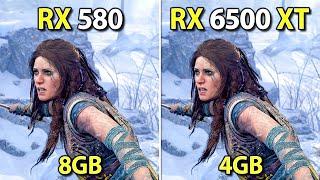 RX 580 vs 6500 XT - Tested in 15 Games (2025)