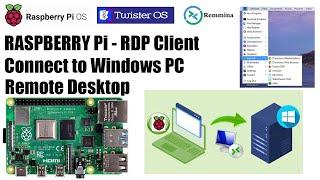 Raspberry Pi 4: Remote Desktop Client (Remmina)