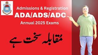 BA ADA Part.1,2 Exams Preparation Annual 2025 Punjab University