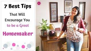 How To Be An Efficient Homemaker / Best Homemaking Tips To Be A Great Homemaker