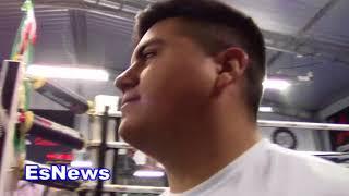 ((WOW)) Pita Garcia Reveals What Happened When Robert Garcia Sparred Erik Morales EsNews Boxing