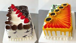tutorial para decorar tortas cuadrados | cake