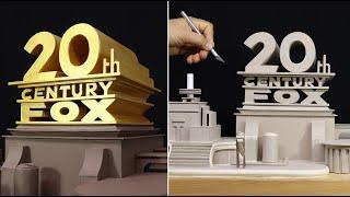 20th Century Fox Logo Diorama | Timelapse