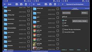 Come aprire e creare file ZIP e RAR con Android e iPhone