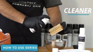 HOW TO CLEAN ALL KIND OF SNEAKERS - Tarrago Sneaker Cleaner 