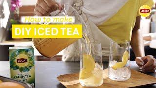 Recipe for Lipton DIY Iced Tea