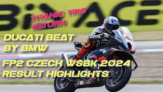 FP2 WSBK Most Autodromo Czech 2024  result highlights domination continue again