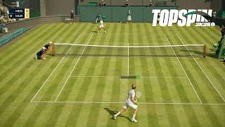 Top Spin 2K25 - Andy Murray Vs Daniil Medvedev - HYPER TIE BREAK - Wimbledon (PS5)