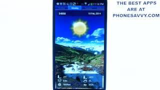 Swipe Weather - Android App Review - Excellent Weather App for Android