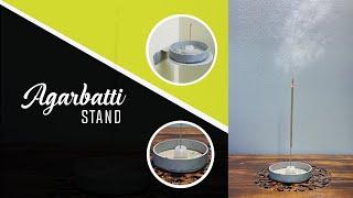 Diy How To Make Agarbatti Stand At Home