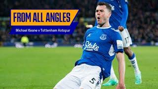 FROM ALL ANGLES: MICHAEL KEANE'S STUNNER V TOTTENHAM HOTSPUR!