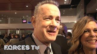 What Happens When Tom Hanks Meets A Royal Marine Veteran | Forces TV