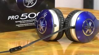 Yamaha Pro 500 Headphones Video Review
