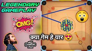 carrom poolLegendary gameplay  Hard trick shots  Don't miss it