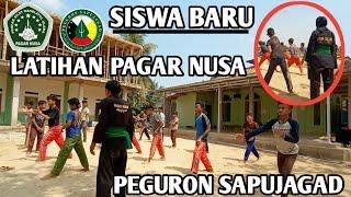 LATIHAN SISWA BARU PAGAR NUSA PEGURON SAPUJAGAD ||  PRINGSEWU