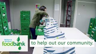 Volunteer with Walton & Hersham Foodbank