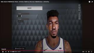 NBA 2K23 CYBERFACE PACK. 5 87GB of NEW ULTRA HQ CYBERFACEs + UPDATEs