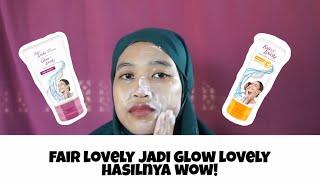 Review Glow and lovely fairness facial foam VS Glow and lovely bright C facial foam
