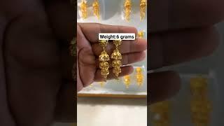 latest gold earrings design/daily wear jhumka earrings/fancy earrings