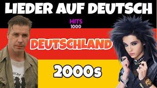 100 Lieder auf Deutsch aus den 2000er Jahren