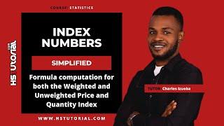 Index Numbers - Statistics