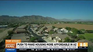 Push to make housing more affordable in Arizona