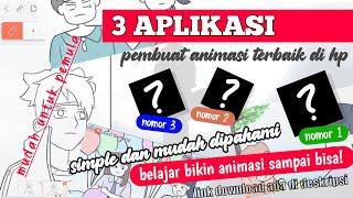 aplikasi pembuat animasi terbaik di hp (android, ios, dll) - link download di deskripsi