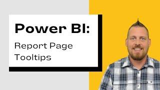 Power BI – Report Page Tooltips