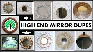 HIGH END MIRROR DUPES | Pottery Barn, Crate & Barrel, West Elm, Anthropologie, Horchow & more!