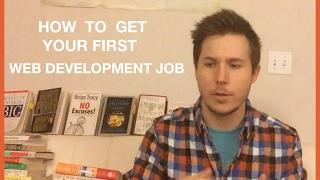 ‍ How to Get Your First Web Development Job (aka Goal Setting for a Web Developer)