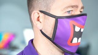 How to sublimate fabric face masks