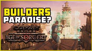Huge Building Changes Age of Sorcery | Conan Exiles 2022