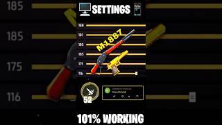 Free Fire Headshot setting 2024  Best Sensitivity Settings ️| Sensitivity + Hud Settings Free Fire