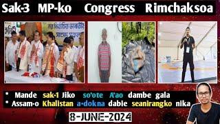 June  8 pring / Sak-3  MP-rangko  Congress  Rimchaksoa....etc