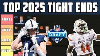 Top 2025 TIGHT ENDS Tiers | NFL Draft Prospects