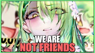 Fans Reaction To "We Are Not Friends" From Vtuber [ Fauna ]