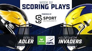 Berlin Adler vs. Hildesheim Invaders | Highlights - ERIMA GFL, 2. Spieltag | SDTV