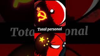 USSR vs China (Country comparison) #ussr #china #countryballs