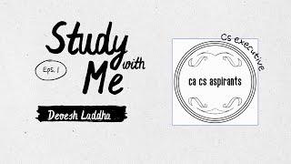 Study With Me Live|| CS EXECUTIVE DEC 24|| 1 HOURS STREAM|| #studywithmelive  #csexecutive