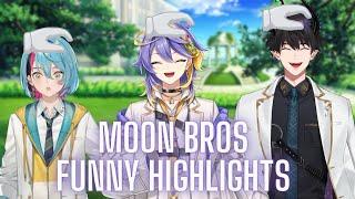 Chaotic Moon Bros Collab Funny Highlights | Totally Reliable [aster arcadia]