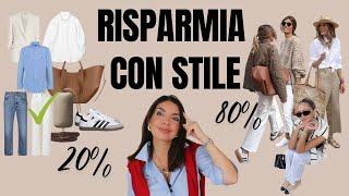 COME RISPARMIARE SULL'ABBIGLIAMENTO: 7 CONSIGLI da ECONOMISTA