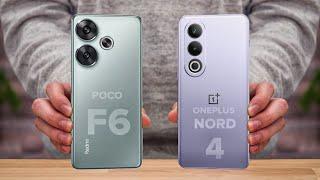 Poco F6 Vs OnePlus Nord 4 | Full Comparison  Which one is Best?