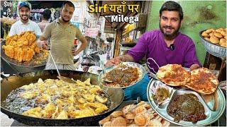 30/- Dwarka Das ka Desi ILLUMINATI Nashta | Punjabi Street Food India