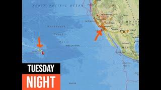 Rare Quake felt in Honolulu Hawaii. Southern California Earthquakes tonight. Tuesday Night 12/3/2024