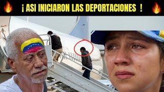 MEXICANO REACCIONA: MIRA COMO CONTINUAN LAS DEPORTACIONES MASIVAS EN CALIFORNIA A VENEZOLANOS SE VAN