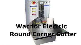 Warrior Electric Round Corner Cutting Machine