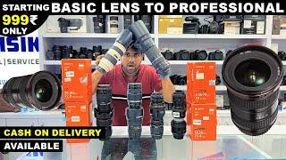 Best DSLR Camera Lens IN Cheapest Price￼ ￼￼Lens Full Frame Mirrorless Professional￼ COD available