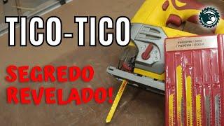 COMO USAR A SERRA TICO TICO | Todo mundo deveria saber estas DICAS PARA CORTAR CERTO. Caladora.